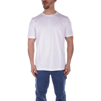 Textiel Heren T-shirts korte mouwen BOSS 50511158 Wit