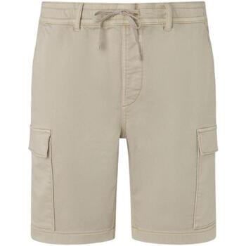 Textiel Heren Korte broeken / Bermuda's Pepe jeans  Beige