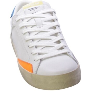 Crime London Sneakers Uomo Bianco Distressed 17000pp6 Wit