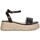Schoenen Dames Sandalen / Open schoenen Etika 73884 Zwart