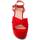 Schoenen Dames Sandalen / Open schoenen Leindia 88203 Rood