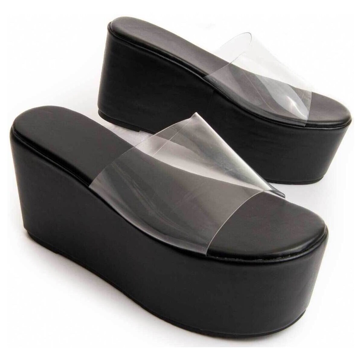Schoenen Dames Sandalen / Open schoenen Leindia 88228 Zwart