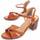 Schoenen Dames Sandalen / Open schoenen Leindia 89063 Brown