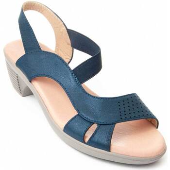 Schoenen Dames Sandalen / Open schoenen Leindia 89069 Blauw