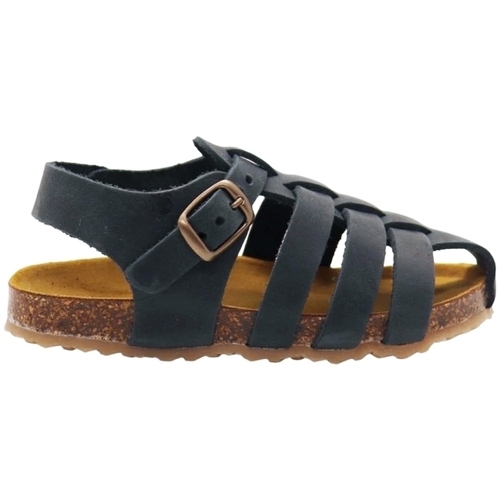 Schoenen Kinderen Sandalen / Open schoenen Plakton Panza Baby Sandals - Marino Blauw