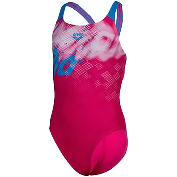 Textiel Meisjes Bikini's Arena Girl's  Splash Point Swimsuit V Bac Roze