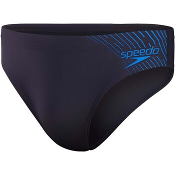 Textiel Dames Bikini's Speedo Mens Medley Logo 7Cm Brief Blauw