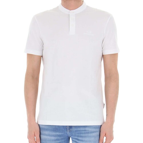 Textiel Heren T-shirts & Polo’s EAX Polo Wit
