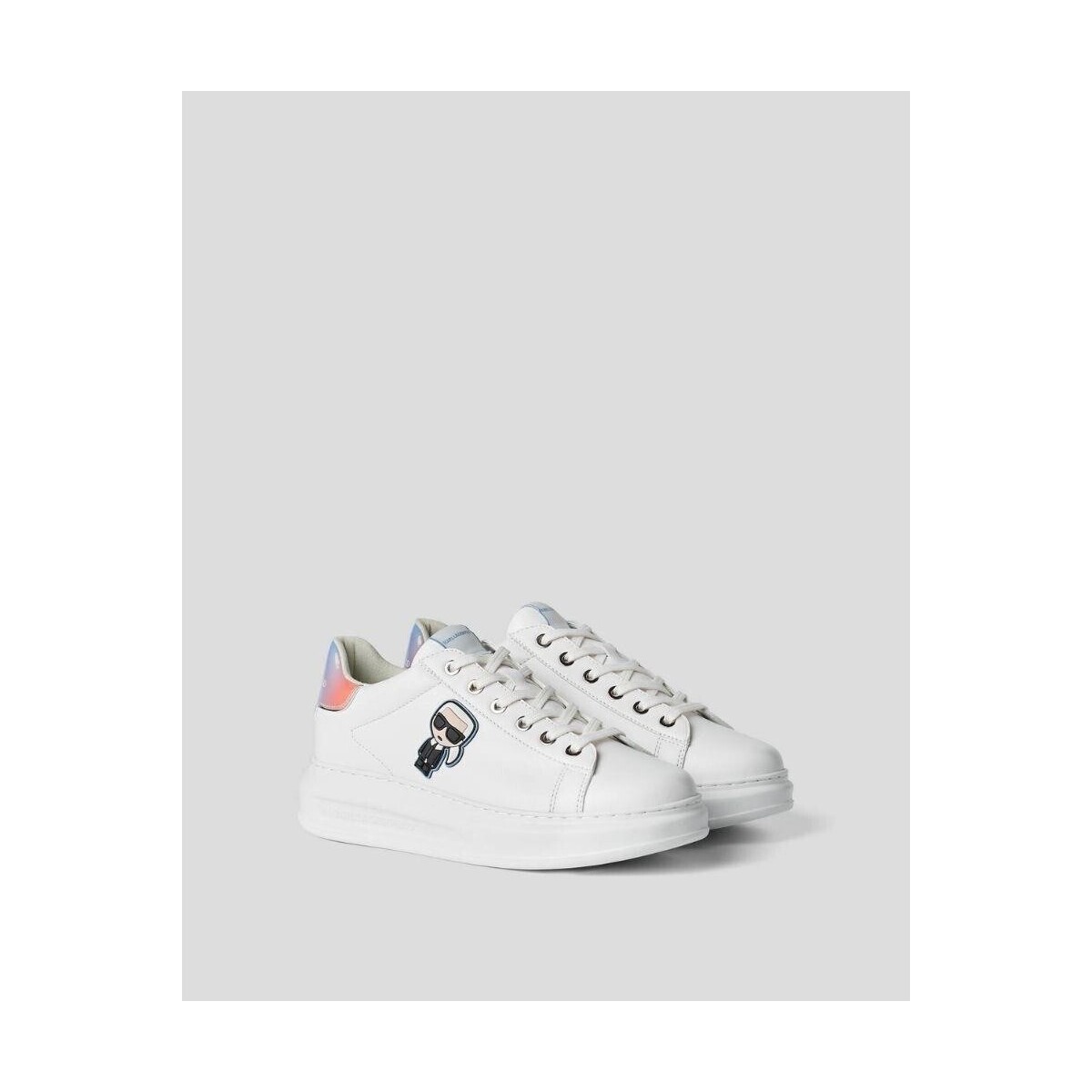 Schoenen Dames Sneakers Karl Lagerfeld KL62530G KAPRI Wit