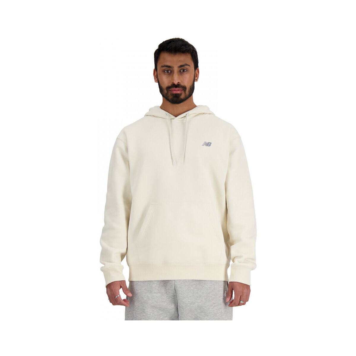 Textiel Heren Sweaters / Sweatshirts New Balance Sport essentials fleece hoodie Beige
