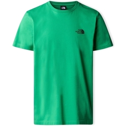 Textiel Heren T-shirts & Polo’s The North Face Simple Dome T-Shirt - Optic Emerald Groen