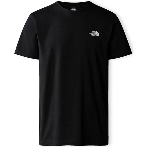 Textiel Heren T-shirts & Polo’s The North Face Simple Dome T-Shirt - Black Zwart