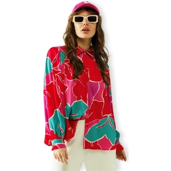 Textiel Dames Tops / Blousjes Q2 Top - Pink Multicolour