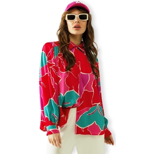 Textiel Dames Tops / Blousjes Q2 Top - Pink Multicolour