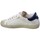 Schoenen Heren Lage sneakers 4B12 Sneakers Uomo Bianco/Beige/Blue Evo-u11 Wit