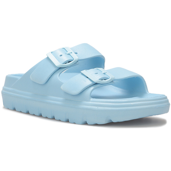 Schoenen Dames Slippers La Modeuse 70325_P164299 Blauw