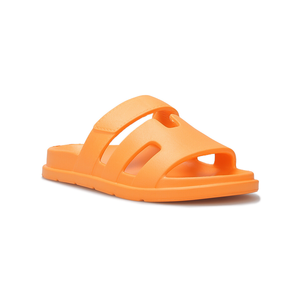 Schoenen Dames Slippers La Modeuse 70332_P164341 Orange