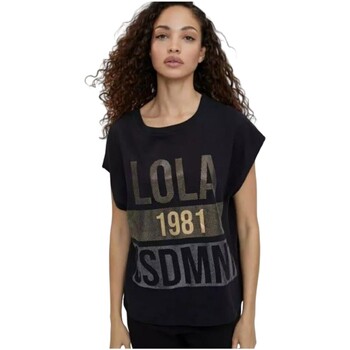 Textiel Dames T-shirts & Polo’s Lola Casademunt LS2415041 Zwart