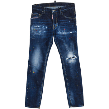 Textiel Heren Broeken / Pantalons Dsquared S74LB0835-S30664-470 Blauw