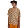 Textiel Heren Overhemden lange mouwen Brava Fabrics Big Tiles Aloha Shirt - Ochre Multicolour