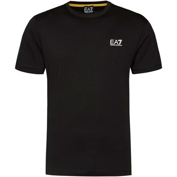 Textiel Heren T-shirts & Polo’s Emporio Armani EA7 T-Shirt Zwart