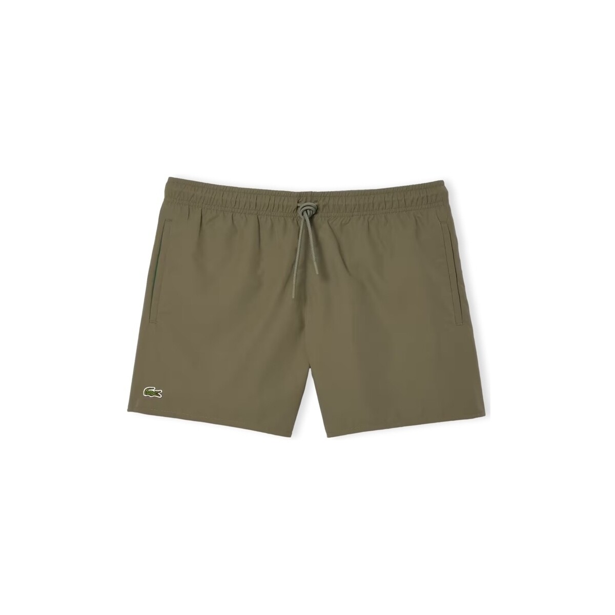 Textiel Heren Korte broeken / Bermuda's Lacoste Quick Dry Swim Shorts - Vert Kaki Groen