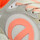 Schoenen Dames Sneakers No Name Krazee Runner Suede Knit Femme Sable Dove Orange Multicolour