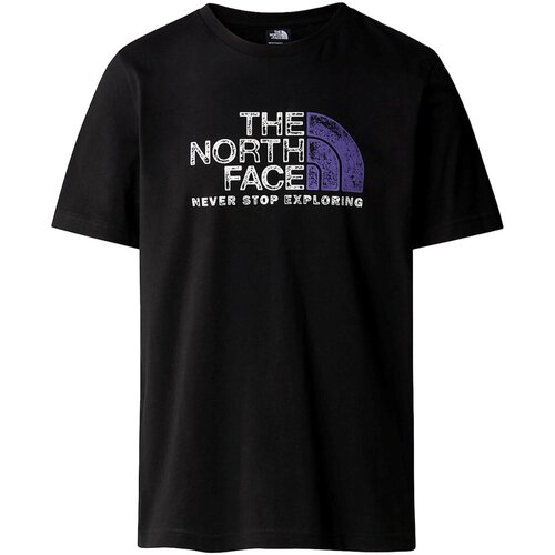 Textiel Heren T-shirts korte mouwen The North Face NF0A87NWJK31 Zwart