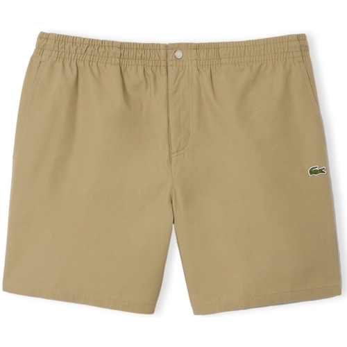 Textiel Heren Korte broeken / Bermuda's Lacoste Shorts - Beige Beige