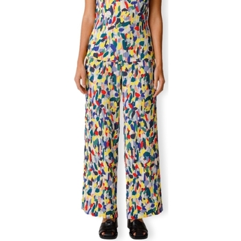 Textiel Dames Broeken / Pantalons Skfk Izate Trousers - Stains Multicolour