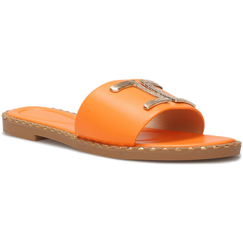 Schoenen Dames Slippers La Modeuse 70370_P164491 Orange