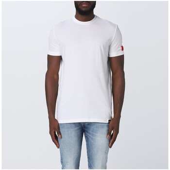 Textiel Heren T-shirts & Polo’s Dsquared  Wit