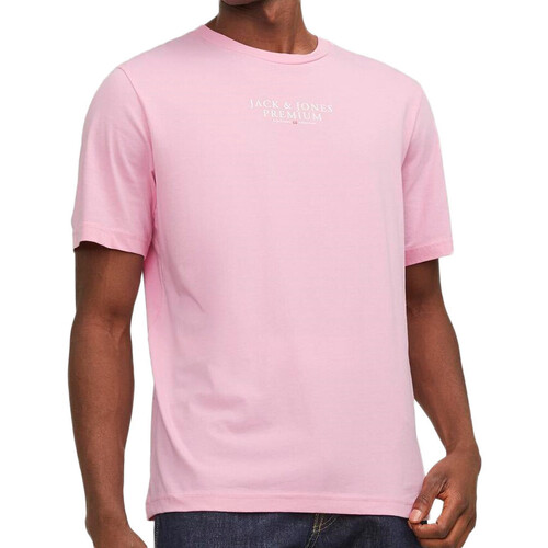 Textiel Heren T-shirts & Polo’s Jack & Jones  Roze