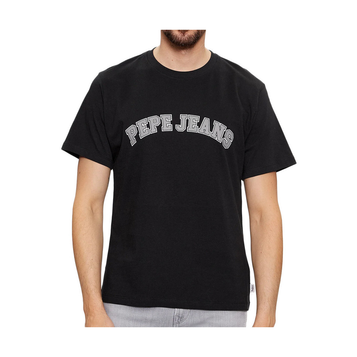 Textiel Heren T-shirts & Polo’s Pepe jeans  Zwart