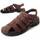 Schoenen Dames Sandalen / Open schoenen Leindia 87235 Brown