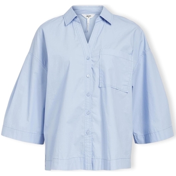 Textiel Dames Tops / Blousjes Object Demi Shirt 3/4 - Brunnera Blue Blauw