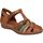 Schoenen Dames Sandalen / Open schoenen Erase Wondy 793.56 Brown