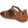 Schoenen Dames Sandalen / Open schoenen Erase Wondy 793.56 Brown