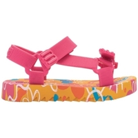 Schoenen Kinderen Sandalen / Open schoenen Melissa MINI  Playtime Baby Sandals - Yellow/Pink Roze