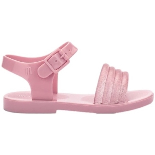 Schoenen Kinderen Sandalen / Open schoenen Melissa MINI  Mar Wave Baby Sandals - Pink/Glitter Pink Roze