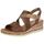 Schoenen Dames Sandalen / Open schoenen Remonte D3069 Brown