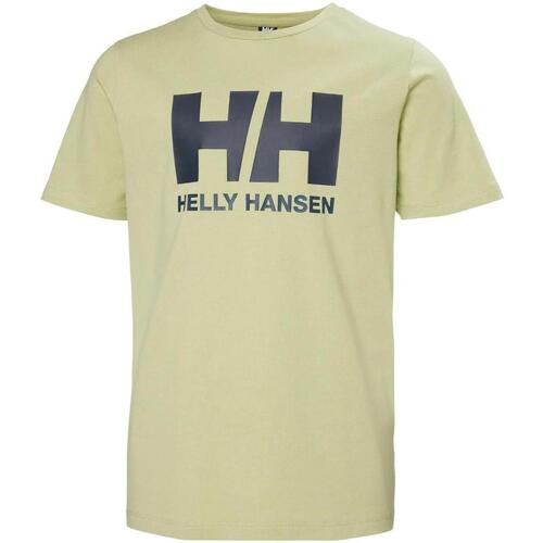 Textiel Jongens T-shirts korte mouwen Helly Hansen  Groen