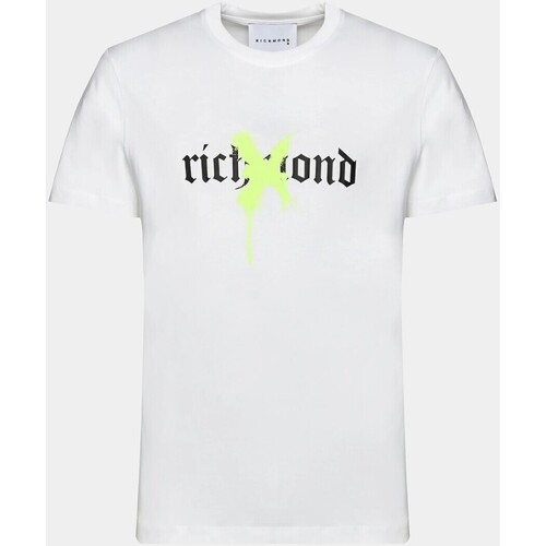 Textiel Heren T-shirts & Polo’s John Richmond  Wit