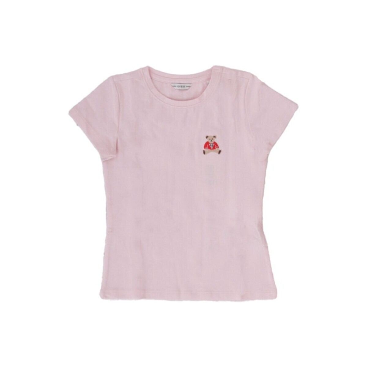 Textiel Meisjes T-shirts korte mouwen Guess J4RI44KA0Q1 Roze