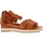 Schoenen Dames Sandalen / Open schoenen The Divine Factory 230943 Brown