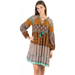 Textiel Dames Korte jurken Isla Bonita By Sigris Korte Jurk Orange