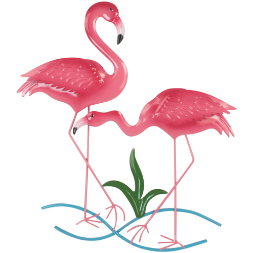 Wonen Beeldjes Signes Grimalt Flamingo'S Wanddecoratie Roze
