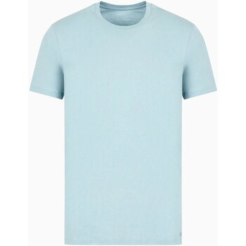 Textiel Heren T-shirts korte mouwen EAX 8NZT74 ZJA5Z Blauw