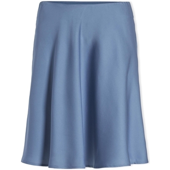 Vila Ellette Skirt - Coronet Blue Blauw