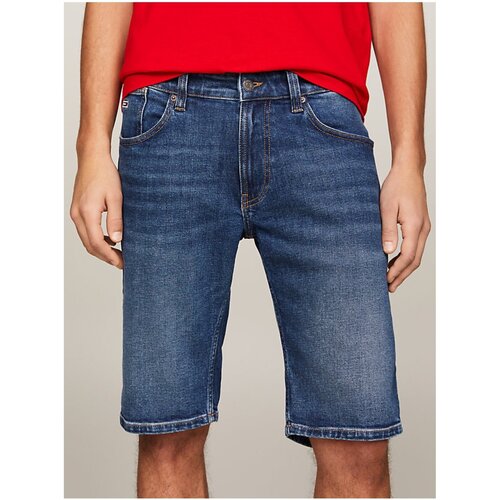Textiel Heren Korte broeken / Bermuda's Tommy Jeans DM0DM18791 Blauw